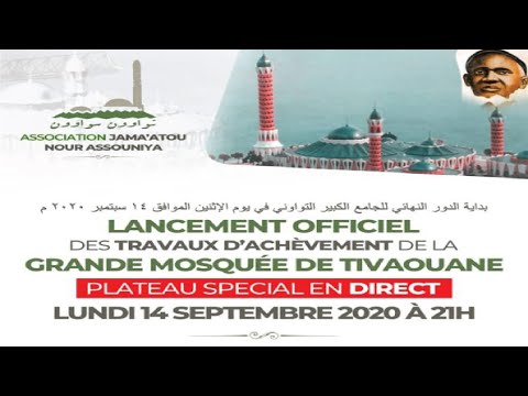 DIRECT: Lancement officiel des travaux d’achèvement de la Grande Mosquée de Tivaouane